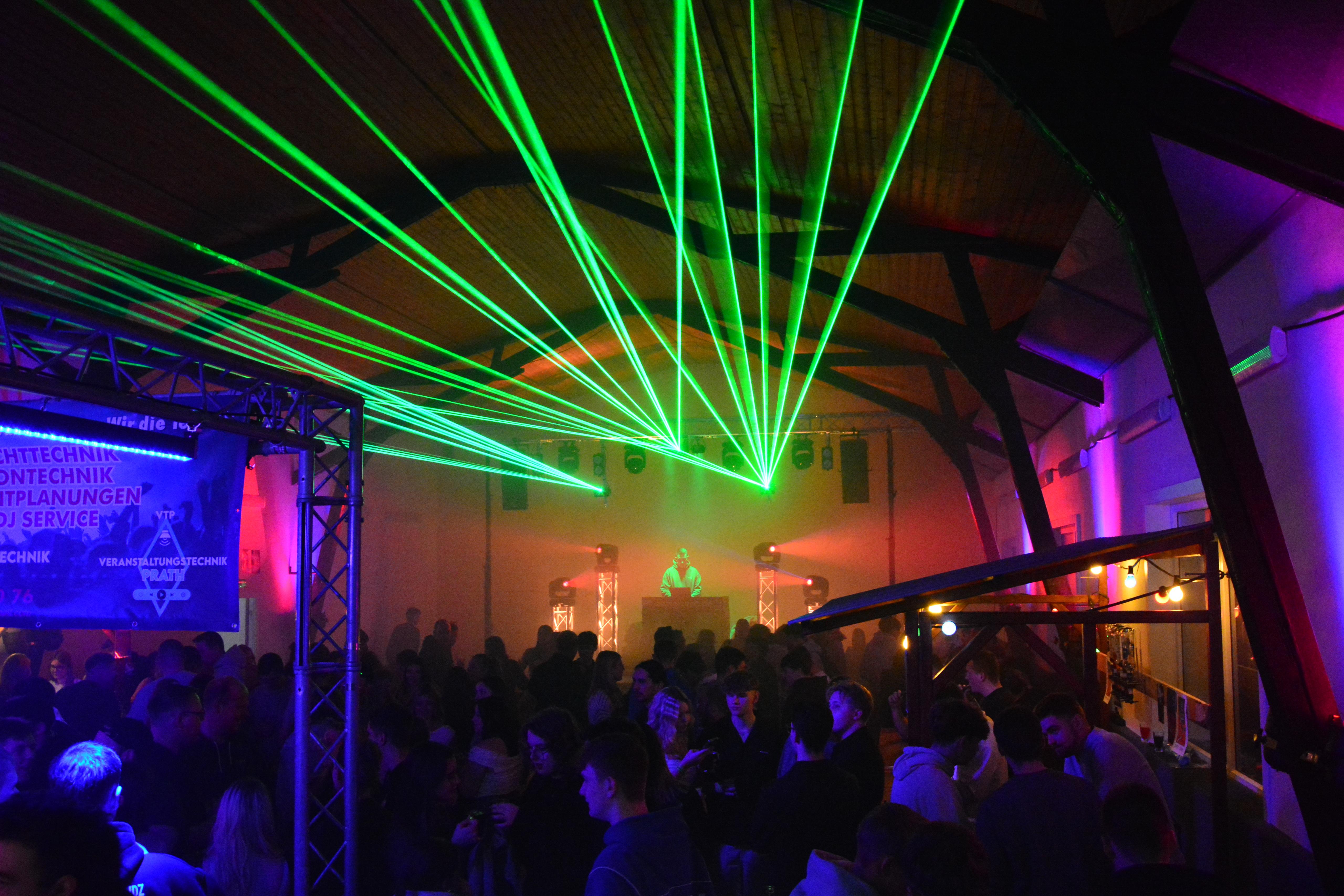 Lasertechnik im Einsatz